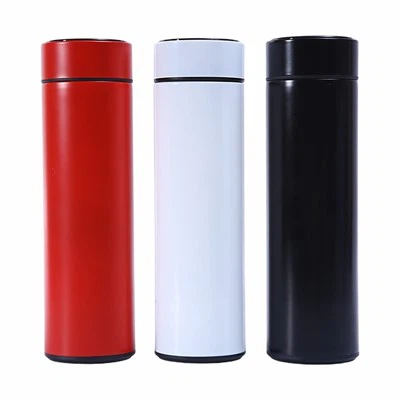 Mehrfarbige Edelstahl-Wasserflasche